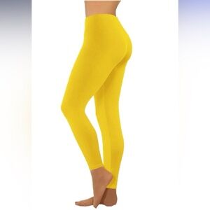 M&B Yellow Leggings- One Size